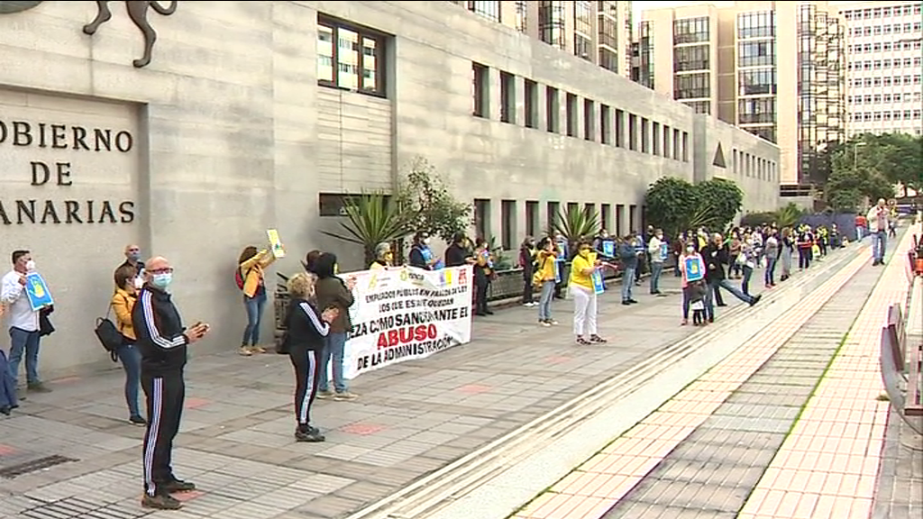 Protestas - empleados públicos