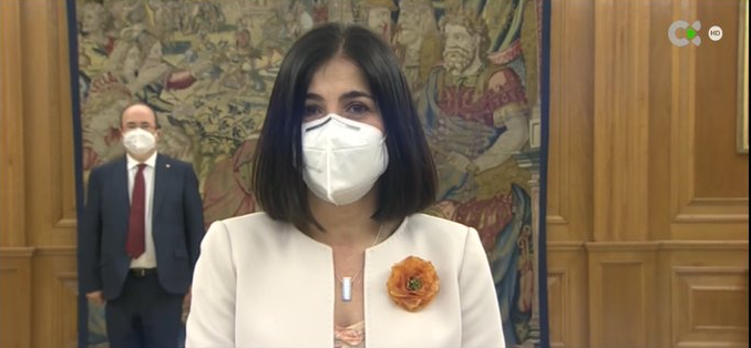 Carolina Darias promete el cargo ante Felipe VI