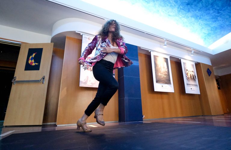 María Juncal se reencuentra en el Cuyás con el público de Gran Canaria