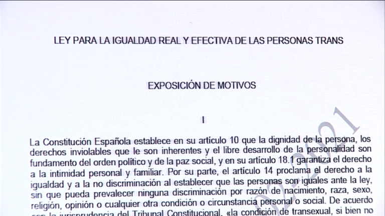 El borrador de la ley trans genera polémica entre los socios de gobierno y también en un amplio sector de la sociedad
