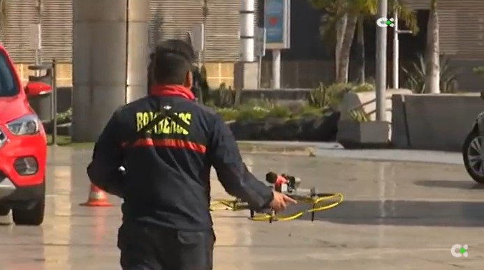 Bomberos de Las Palmas de Gran Canaria presentan tres nuevos drones