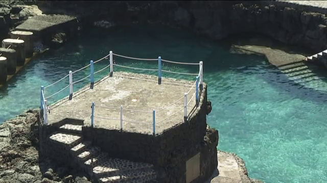 Continúa cerrado el acceso al Charco Azul en la isla de La Palma