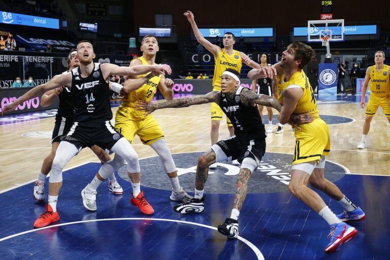 El Lenovo Tenerife gana en Riga y encarrila su clasificación para la Final a Ocho (64-77)