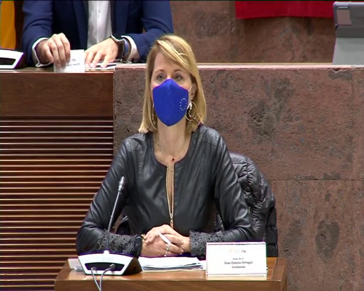 La eurodiputada del PP, Rosa Estarás defiende una vacunación prioritaria para las regiones turísticas
