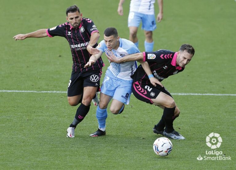 Reparto de puntos entre el Málaga y el CD Tenerife