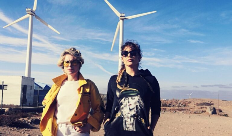 Cristina Ramos y Soraya ruedan el videoclip de la canción ‘La Isla Fantástica’ en Gran Canaria