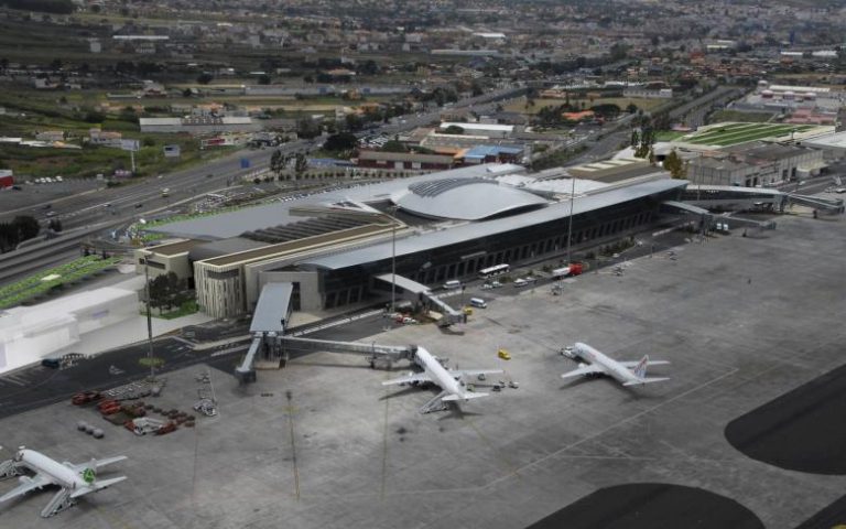 Arrancan las obras en los viales de acceso al Aeropuerto de Tenerife Norte
