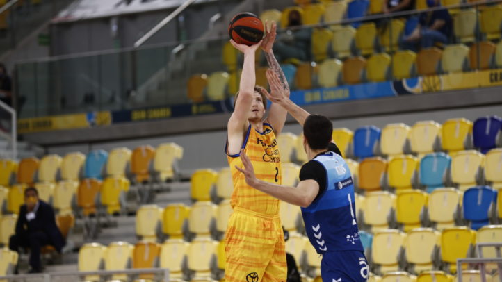 El Gran Canaria mantiene opciones de play-off ante un atascado Burgos (83-74)