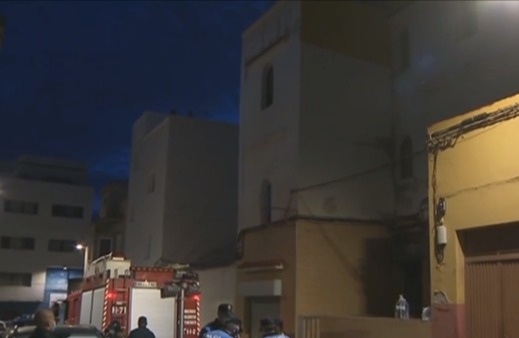 Un fallecido y tres heridos en un incendio en Taco