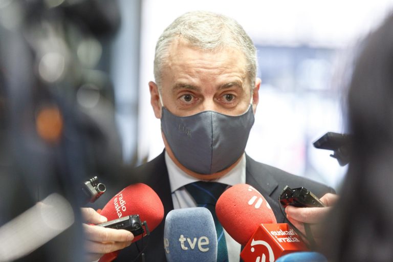 Urkullu pide por carta a Sánchez que prorrogue el estado de alarma