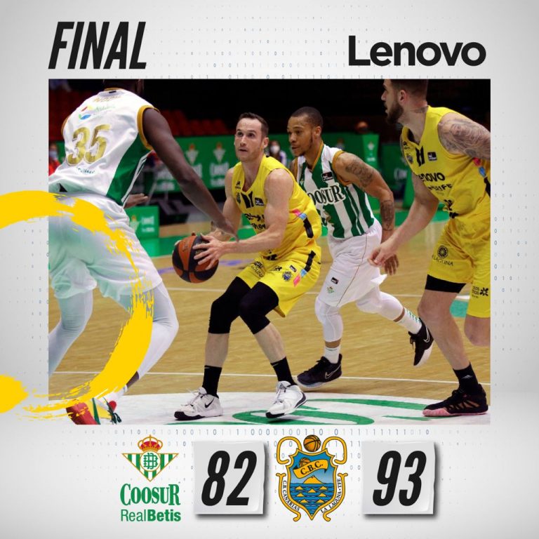 82-93. La mala defensa bética facilita la tarea al Lenovo Tenerife