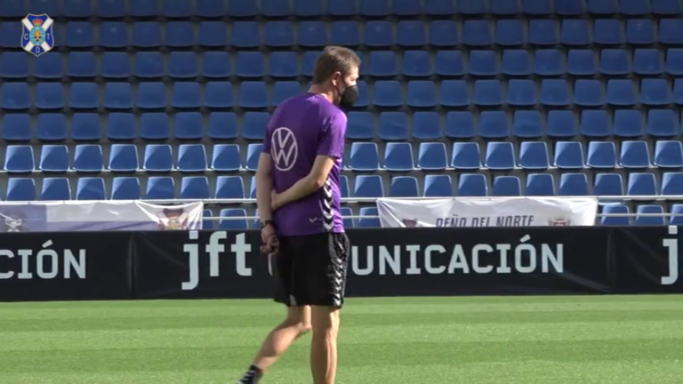 El CD Tenerife se examina ante el Sporting