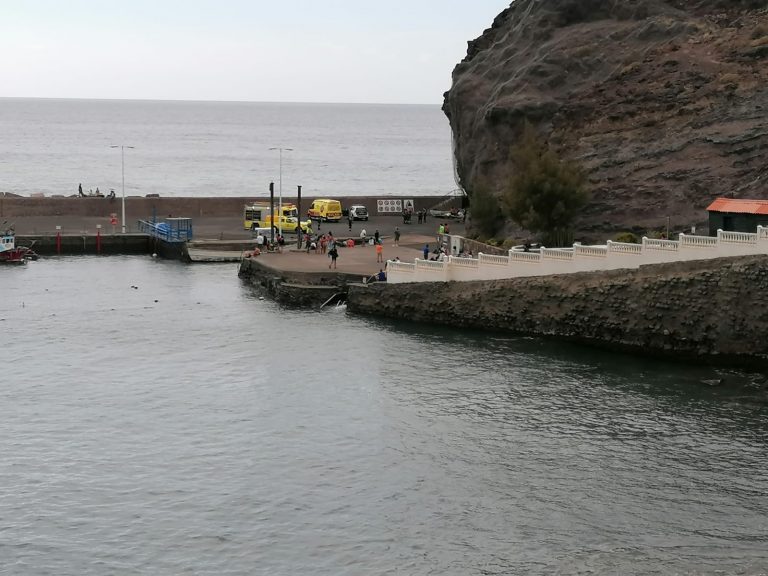 Una patera alcanza la costa de La Aldea con 23 ocupantes subsaharianos