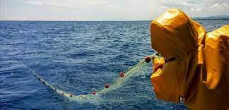 La Guardia Civil retira un trasmallo de grandes dimensiones con seis angelotes en Lanzarote