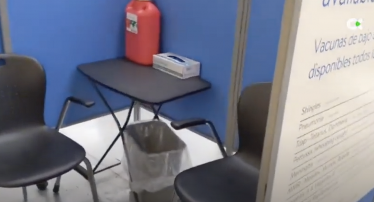 Una canaria cuenta cómo se ha vacunado en un supermercado de Estados Unidos