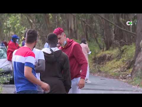 Los migrantes de Las Raíces aseguran que el origen de las disputas esta en la comida