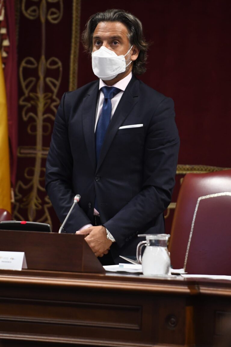 El pleno del Parlamento de Canarias comienza con un minuto de silencio en memoria de Josefina, víctima de crimen machista