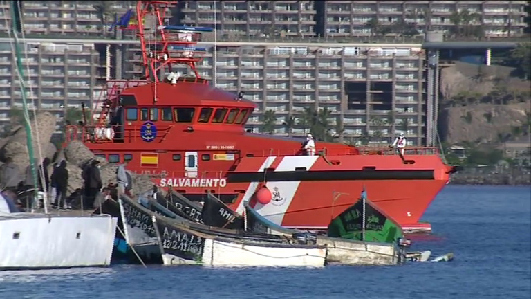 La Guardamar llegará a Los Cristianos en la madrugada del jueves con los 17 fallecidos