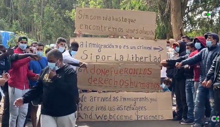 Los centros de acogida del archipiélago albergan, a día de hoy, a unos 1.700 migrantes