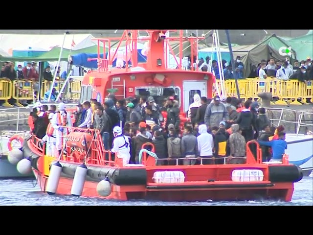 200 migrantes, pendientes de su salida de Barranco Seco