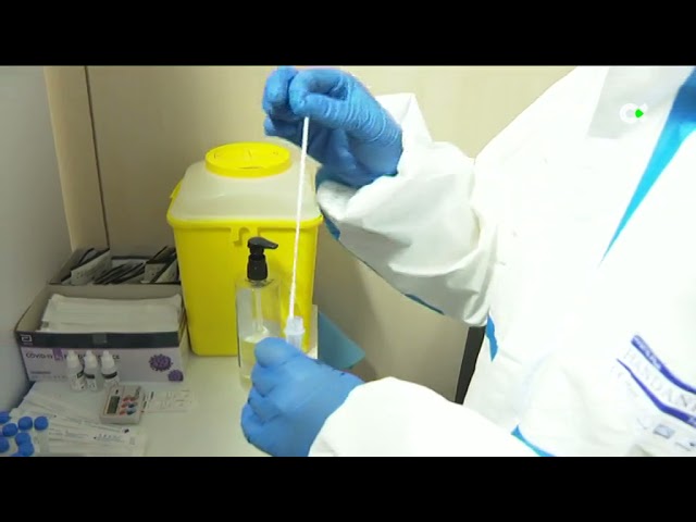 Así funciona un ‘laboratorio antiCOVID’ en un aeropuerto