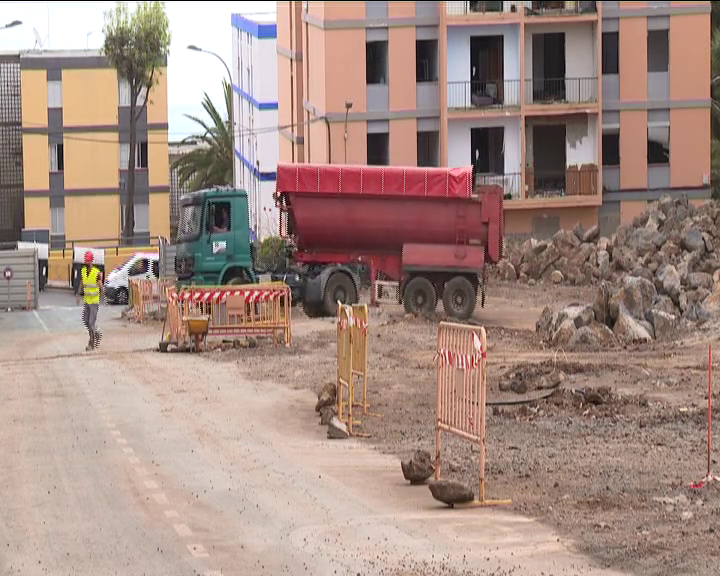 Comienzan las obras de reurbanización en Las Chumberas