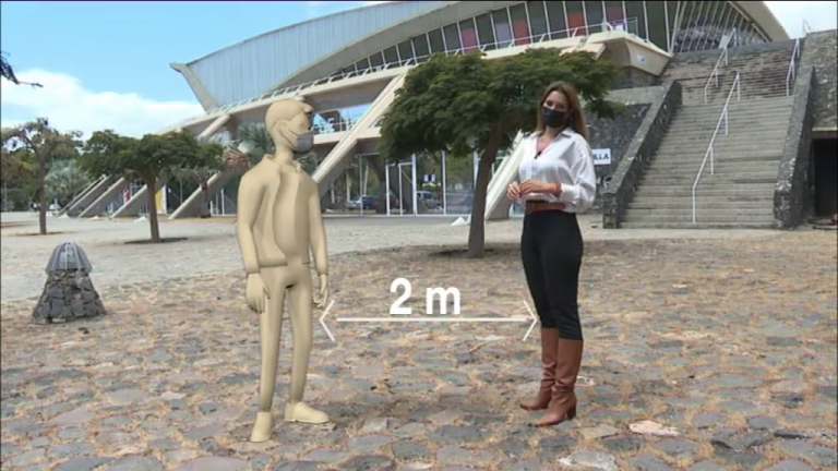 Situación ideal: vacunados, pero también con mascarillas