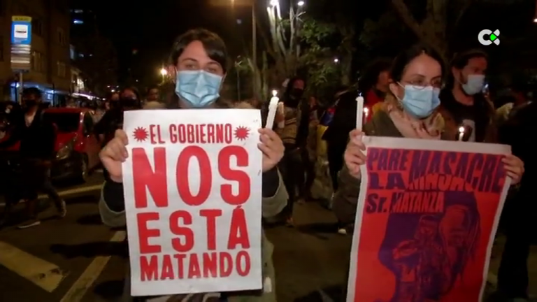 El Gobierno colombiano pide diálogo en medio de las protestas ciudadanas