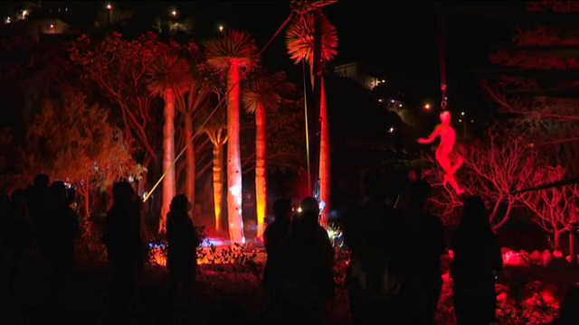 El espectáculo «Descubrimiento» llega a Vallehermoso