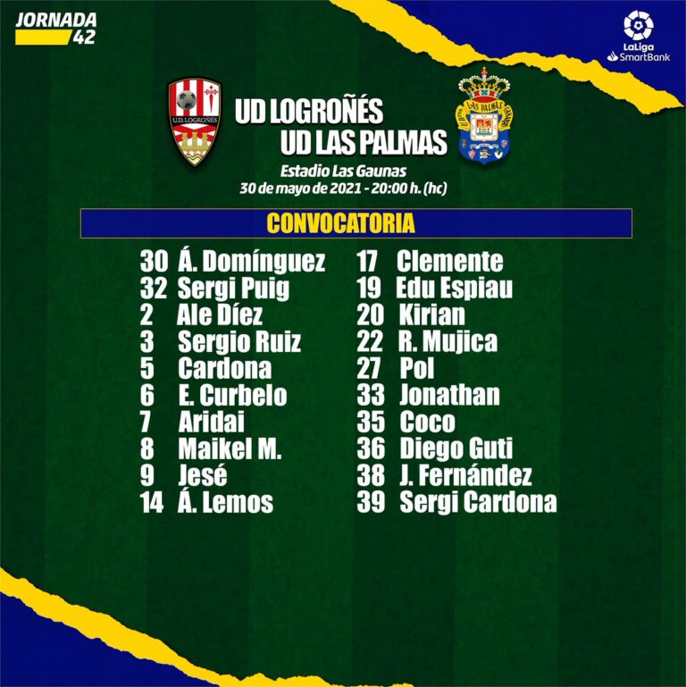 Las Palmas, juez del descenso con numerosas bajas