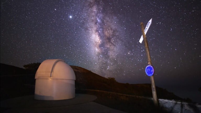 Los cielos de Fuencaliente se promocionan de la mano del astro fotógrafo Daniel López