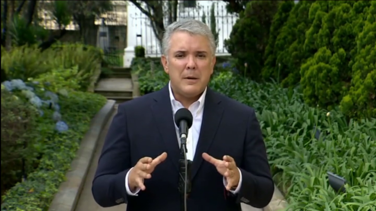 El Gobierno de Colombia acepta una «mesa de negociación» con el Comité Nacional del Paro