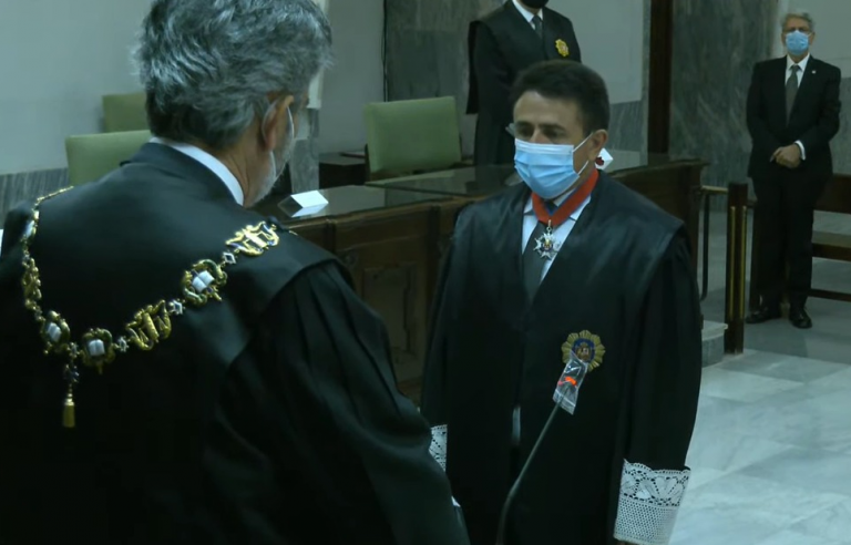 Juan Luis Lorenzo Bragado toma posesión como presidente del TSJC