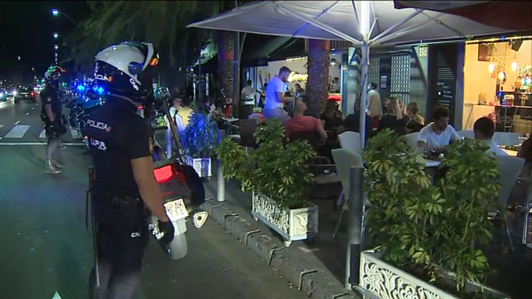 Refuerzo policial para evitar aglomeraciones el fin de semana