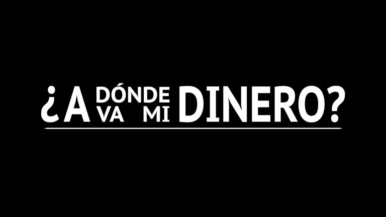 ¿A dónde va mi dinero?