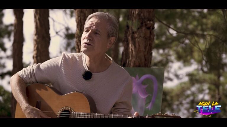 El artista Luis Morera, en ‘Aquí la tele’