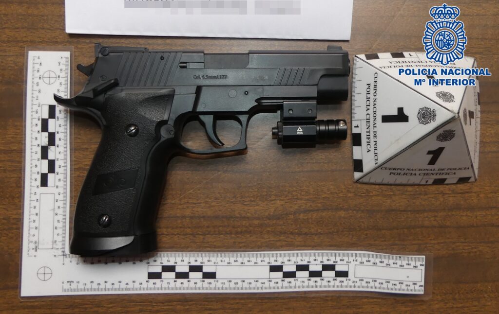 Detenido autor atraco pistola