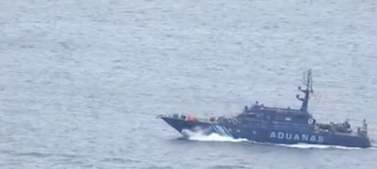 España captura 15 toneladas de hachís en un pesquero de Mongolia al este de Canarias