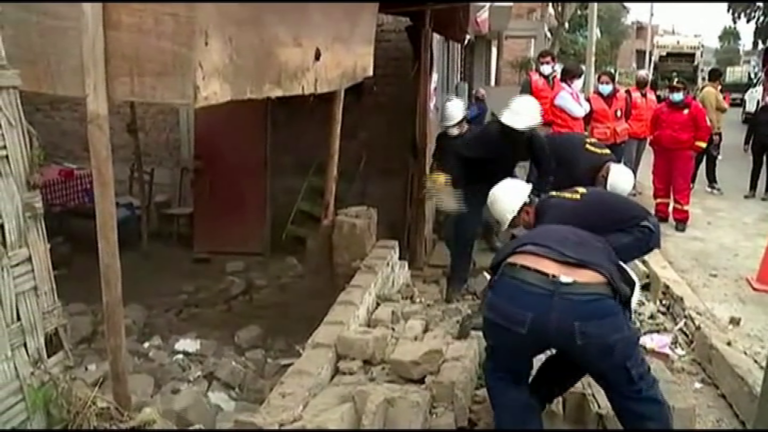 El terremoto en Lima deja un muerto, 20 heridos y más de un centenar de afectados