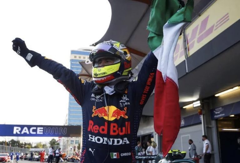 ‘Checo’ Pérez logra el triunfo más loco, a una sola vuelta