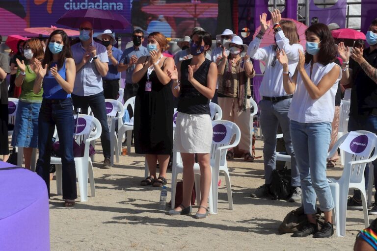 Ione Belarra, nueva líder de Podemos con el 85,61 por ciento de los votos