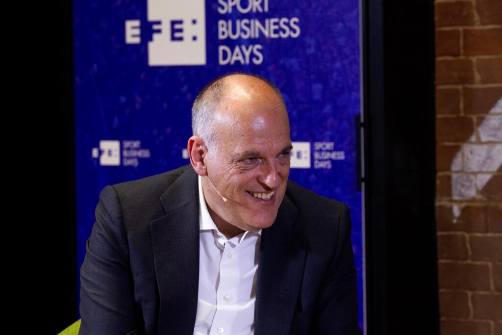 Javier Tebas, presidente de LaLiga. Imagen EFE