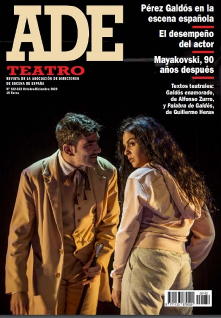 La revista ‘ADE Teatro’ incorpora un monográfico dedicado a Benito Pérez Galdós