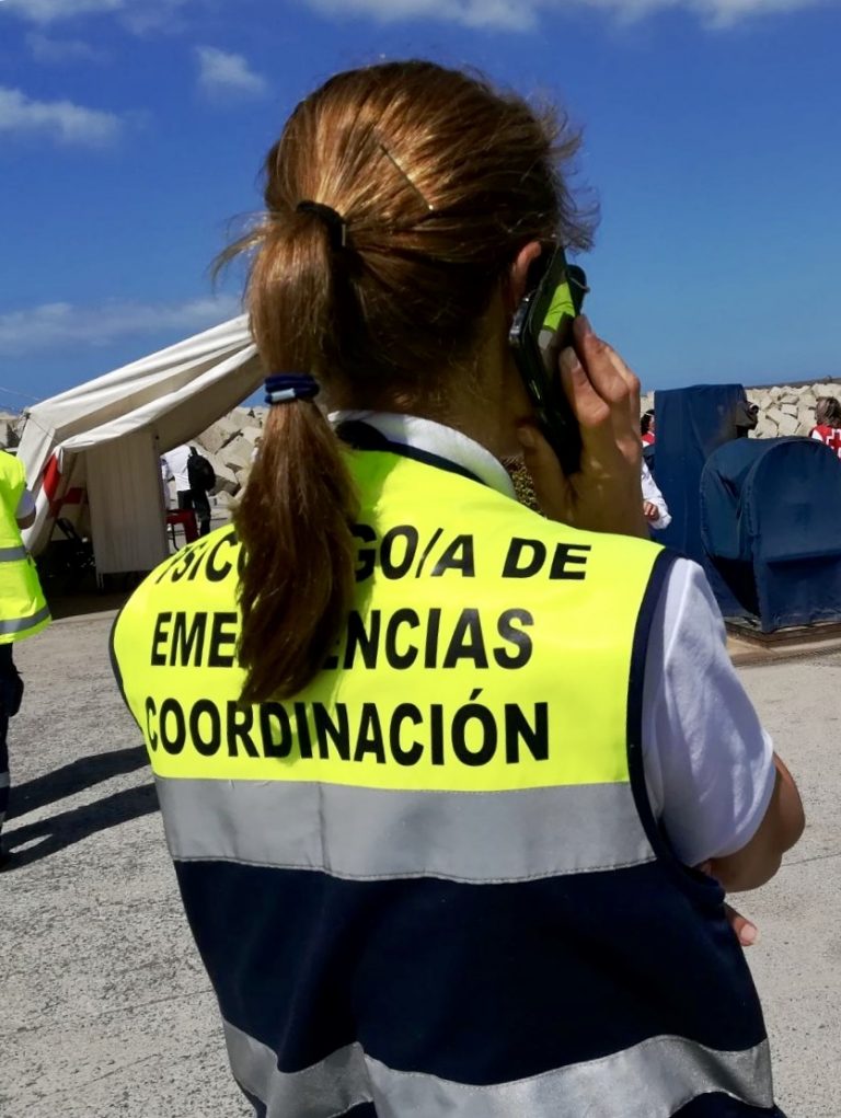 Los psicólogos de Emergencias, a disposición de las dos familias de las niñas