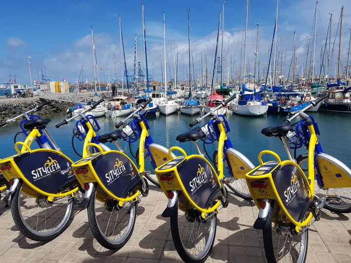 Las Palmas de Gran Canaria incorpora 32 kilómetros de carril bici