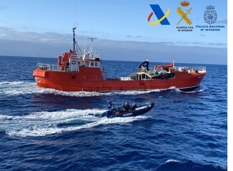 El alijo de 22 toneladas de hachís interceptado confirma la pujanza de una ruta atlántica africana