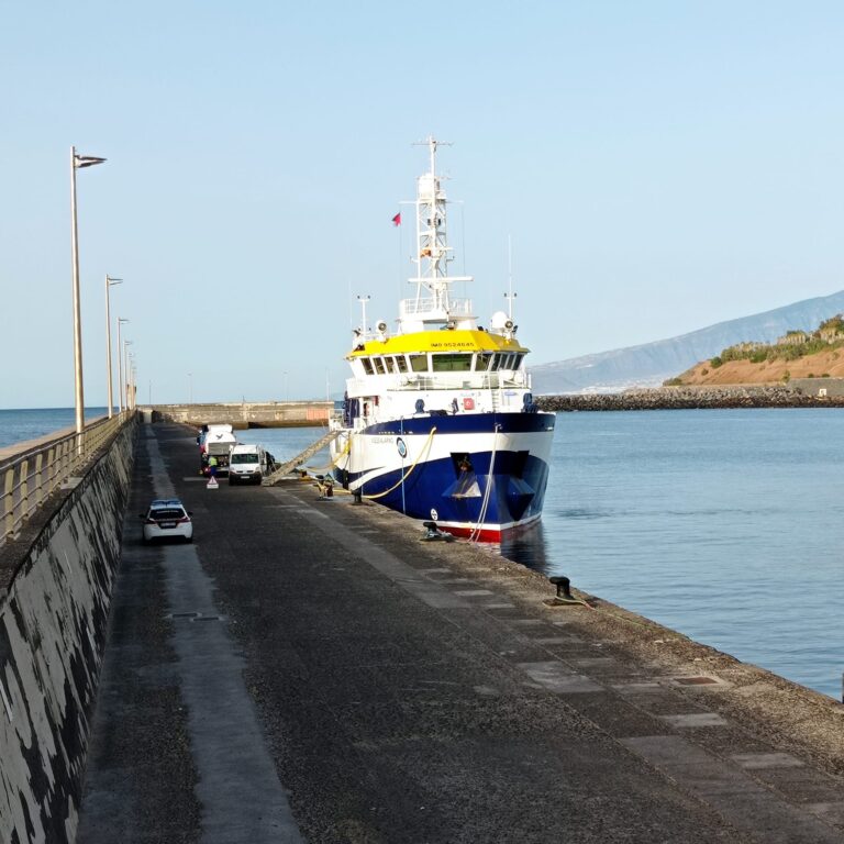 El «Ángeles Alvariño» reanuda la búsqueda de Anna y permanecerá hasta el jueves en Canarias