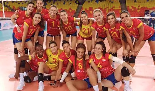 La selección de volei femenino logra el bronce en la Liga de Oro Europea
