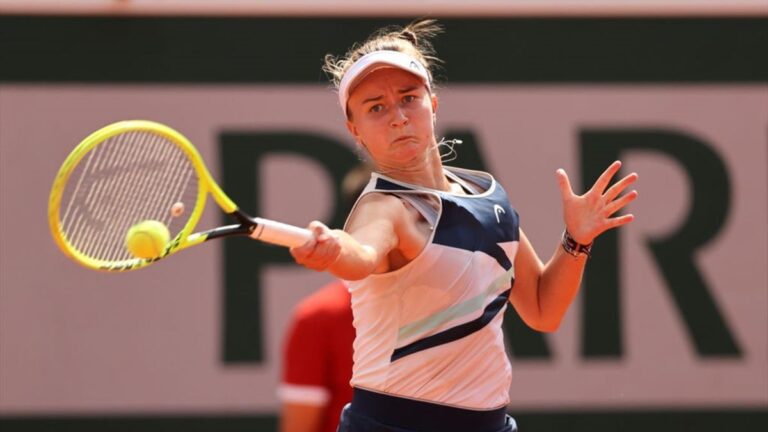 La checa Barbora Krejcikova gana su primer ‘Grand Slam’ en Roland Garros