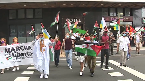 Canarias se suma a las marchas en favor del pueblo saharaui